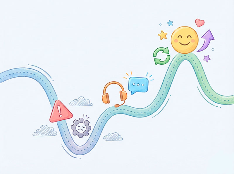 Customer support and success impacting retention