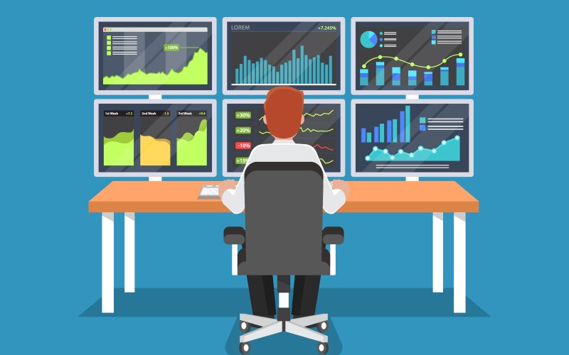 Analytics agency monitoring multiple client dashboards