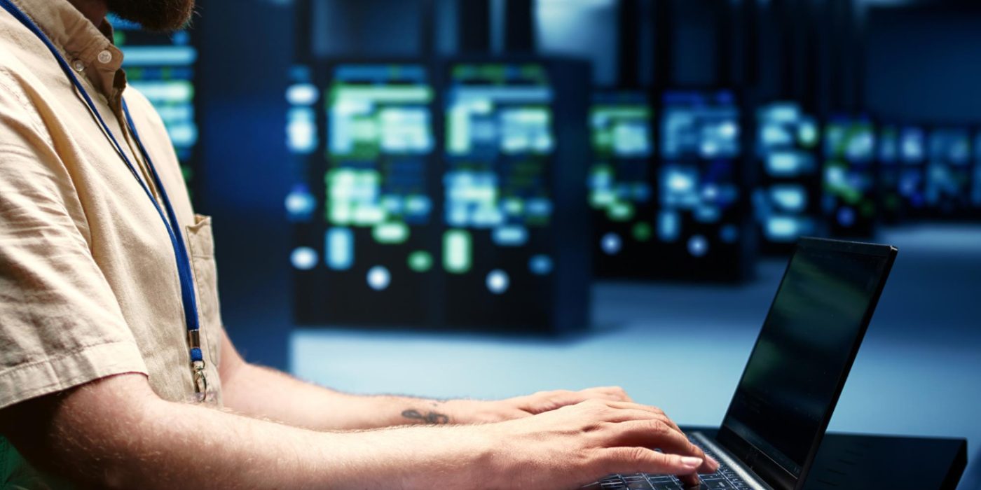 System administrator configuring Matomo on a VPS server