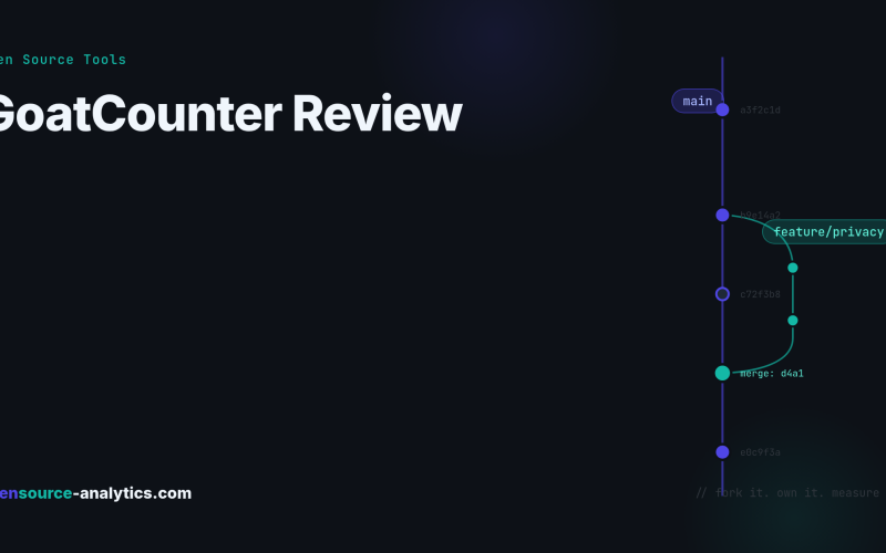 GoatCounter Review: Honest Verdict After a Year in Production